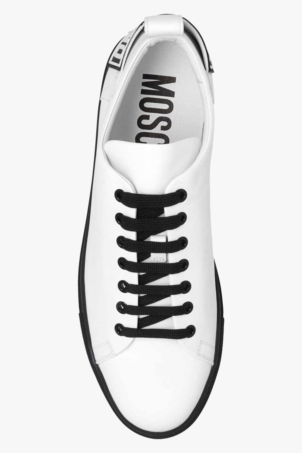 White Sneakers with logo Moschino - Giuseppe Zanotti heeled
